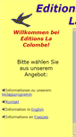 Mobile Screenshot of colombe.de