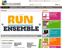 Tablet Screenshot of colombe.fr
